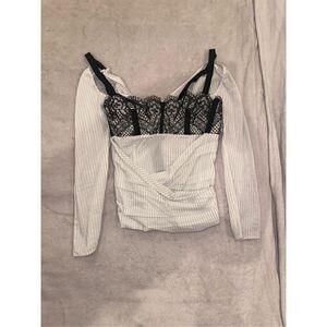 LA PERLA top women’s size 46 striped